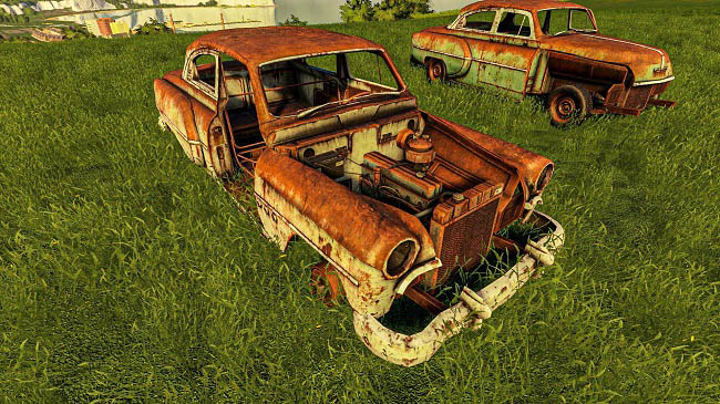 Мод Rusty Cars Collection v1.0.0.0 для FS19 (1.6.x)