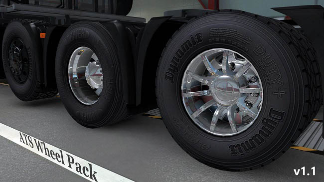 Мод Wheel pack from ATS v2.0.1 для ETS 2 (1.41.x)