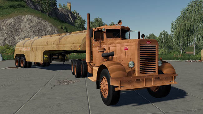 Мод Peterbilt 281 Duel v2.0.0.0 для FS19 (1.6.x)