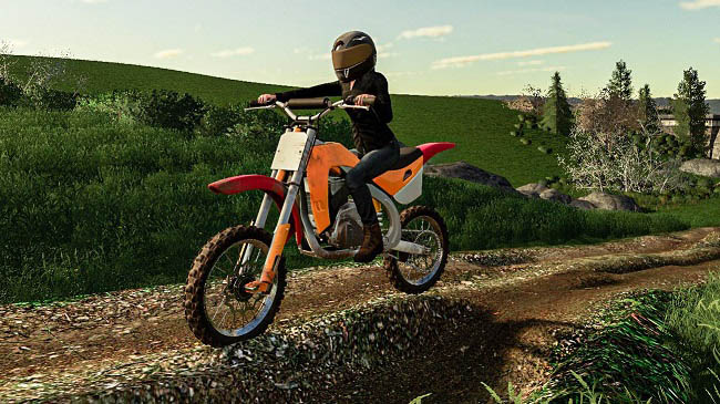 Мод Motocross Dirt Bike v1.0.0.0 для FS19 (1.6.x)