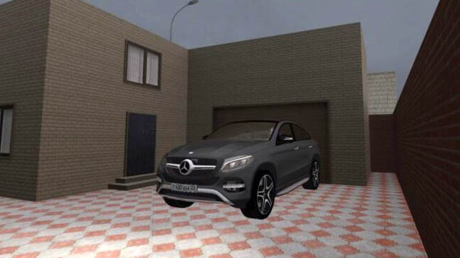 Мод Mercedes-Benz GLE 450 AMG для City Car Driving (1.5.9.2)