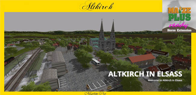 Карта Altkirch im Elsass v2.0.0.0 для FS19 (1.7.x)