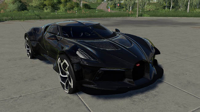 Мод Bugatti La Voiture Noire v1.0.0.0 для FS19 (1.6.x)