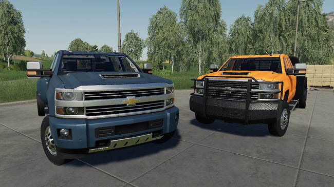 Мод 2017 Chevrolet 3500 High Country v2.0 для FS19 (1.6.x)