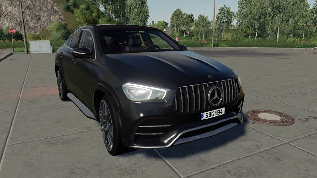 Мод Mercedes-Benz GLE Coupe 2020 v1.1.0.0 для FS19 (1.7.x)