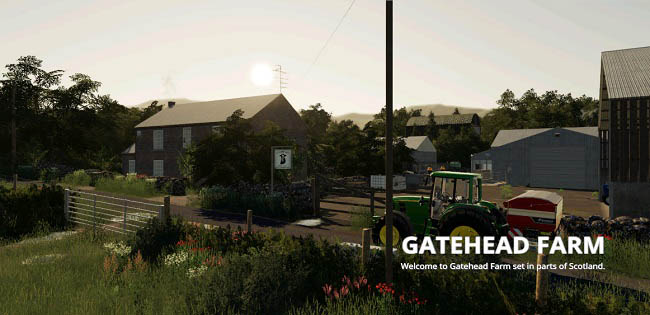 Карта Gatehead Farm v1.0.0.0 для FS19 (1.6.x)