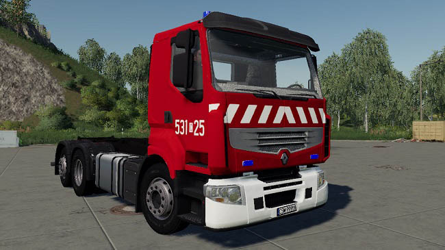 Мод Renault Lander 6x4 v1.0 для FS19 (1.6.x)