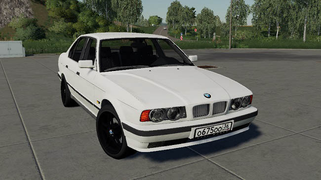 Мод BMW 520 E34 v1.0.0.0 для FS19 (1.6.x)