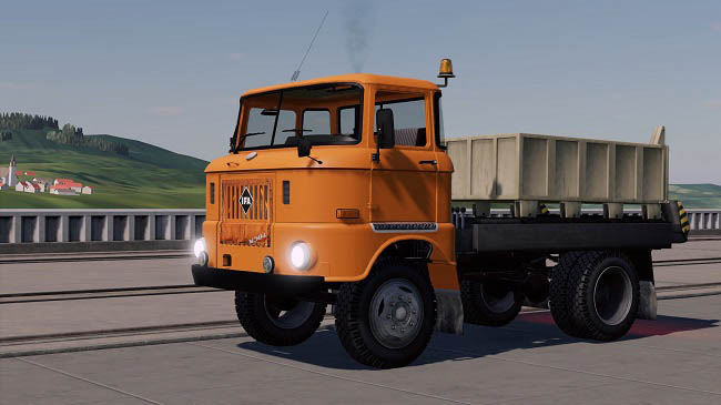 Мод IFA W50 Container v1.0.0.0 для FS19 (1.6.x)