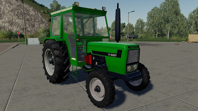 Мод Deutz D6207 v1.0.0.0 для FS19 (1.6.x)