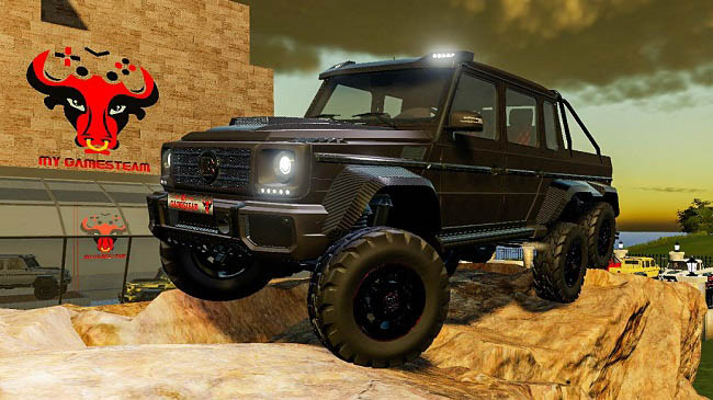 Мод Brabus B63S-700 6x6 v1.0.0.0 для FS19 (1.6.x)