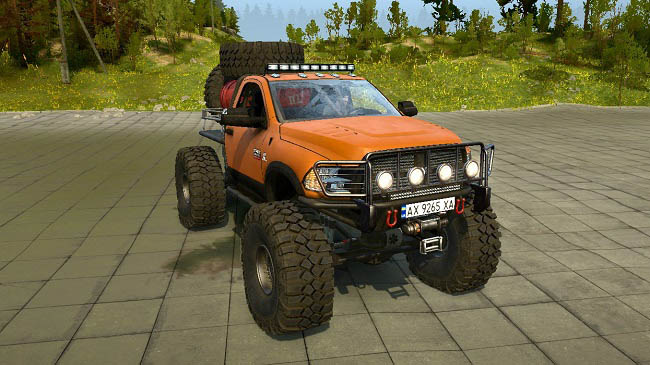 Мод Dodge Ram TTC для Spintires: MudRunner