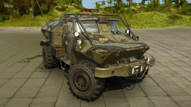 Мод BTR Gaz для Spintires: MudRunner