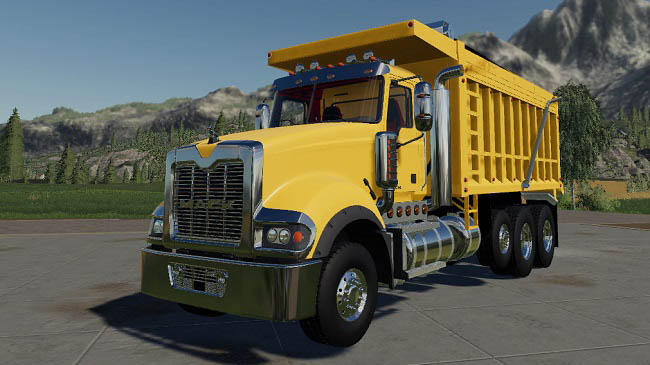 Мод Mack Titan dump truck V1.0.0.2 для FS19 (1.6.x)