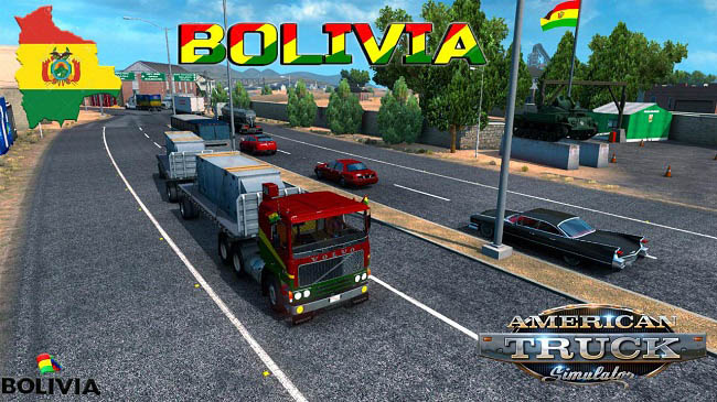 Карта Map of Bolivia v1.1 для ATS (1.39.x)