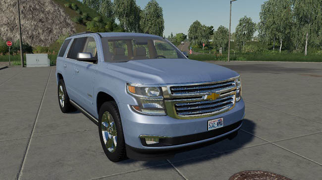 Мод Chevrolet Tahoe 2015 v1.0 для FS19 (1.6.x)