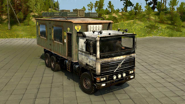 Мод VoLvo FL12 Pack 6x6/6x4 для Spintires: MudRunner