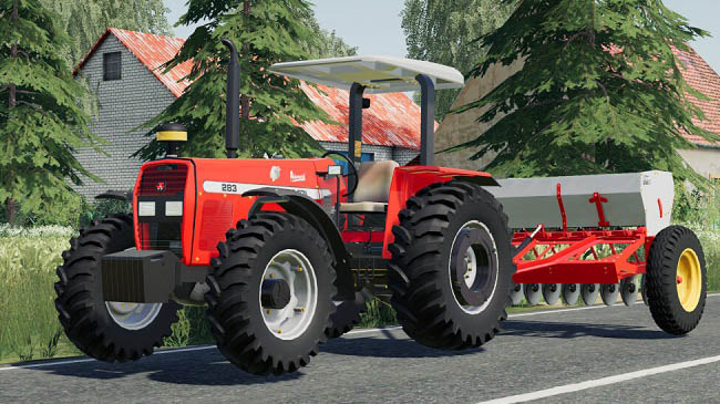 Мод Massey Ferguson 283 Year 2002 v1.1.0.0 для FS19 (1.7.x)