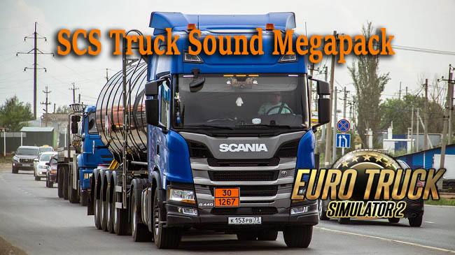 Мод SCS Truck Sound Megapack v7.0 для ETS 2 (1.43.x)