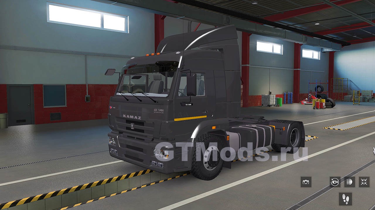 Мод КамАз 5460-73 - 2012 v1.0 для ETS 2 (1.39.x) » Моды для игр про  автомобили от GTMods.ru