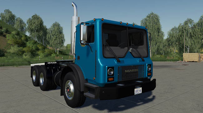 Мод  Mack MR688S Daycab Semi v1.0.0.0 для FS19 (1.7.x)