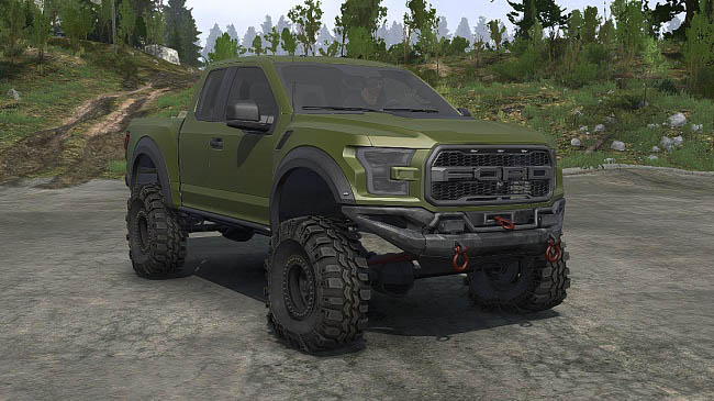 Мод Ford Raptor v1.0 для Spintires: MudRunner