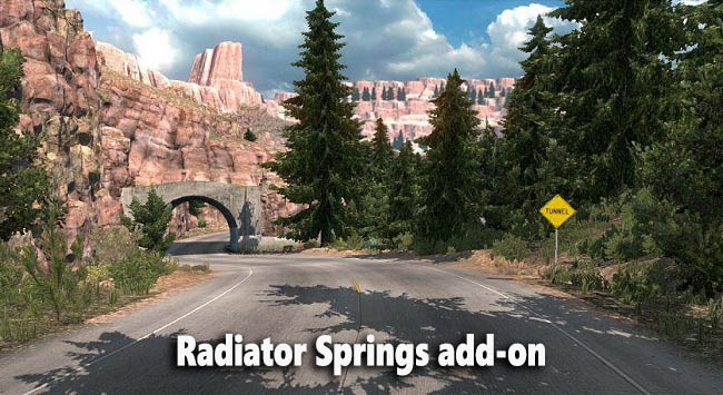 Карта-аддон Radiator Springs v1.4