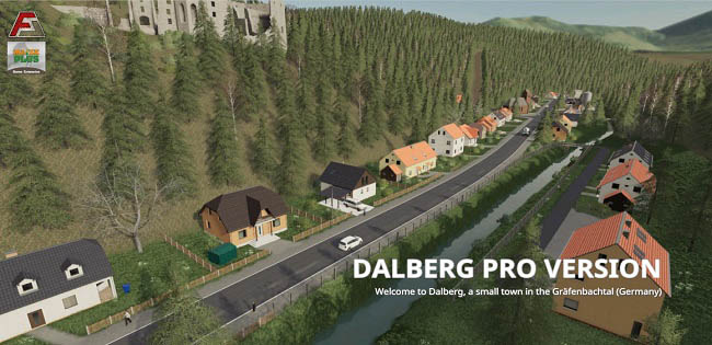 Карта Dalberg Pro Version v1.0.0.0 для FS19 (1.7.x)