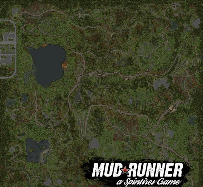 Карта "Холм 2" для Spintires: MudRunner