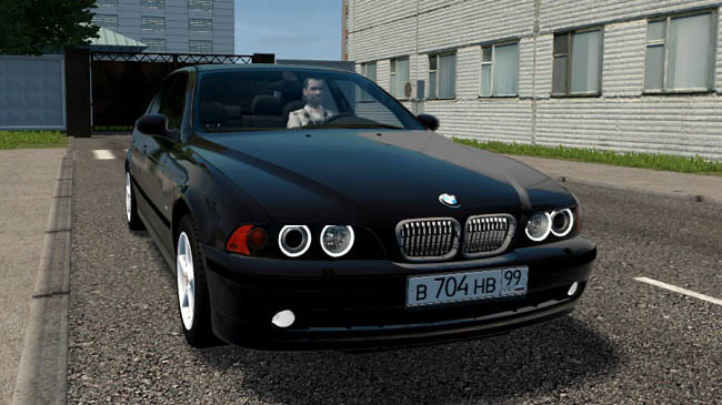 Мод BMW 520I E39 для City Car Driving (1.5.9.2)