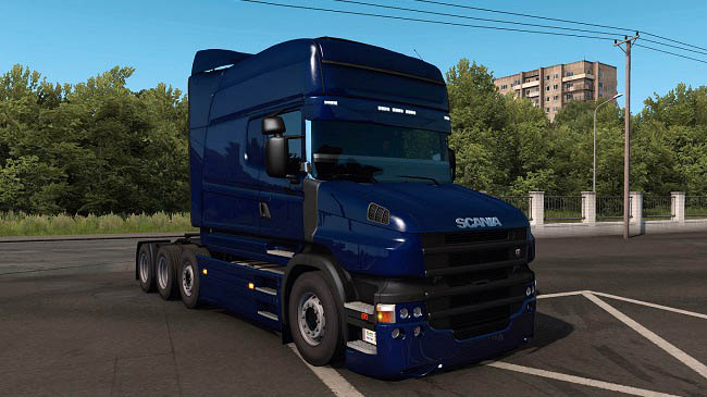 Мод Scania T and T 124G Brazil Edit для ETS 2 (1.43.x)
