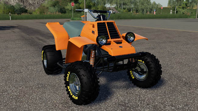 Мод 1987 Yamaha Banshee ATV v1.0.0.0 для FS19 (1.7.x)