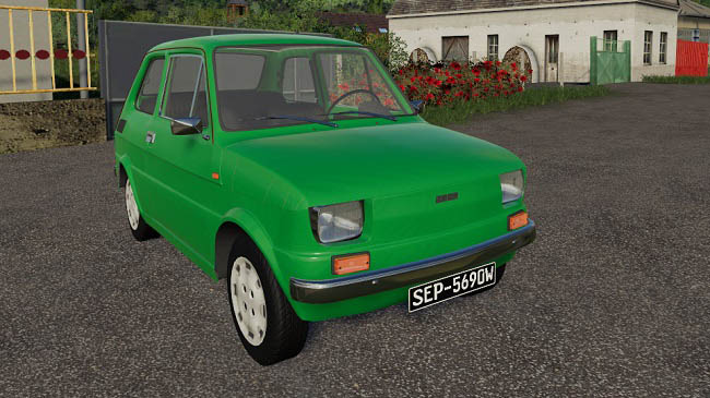 Мод Fiat 126p v1.0.0.0 для FS19 (1.7.x)