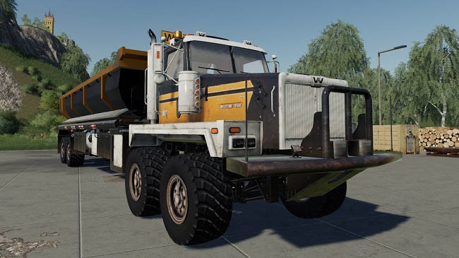 Мод Western Twin-Steer Truck v1.2.0.0 для FS19 (1.7.x)