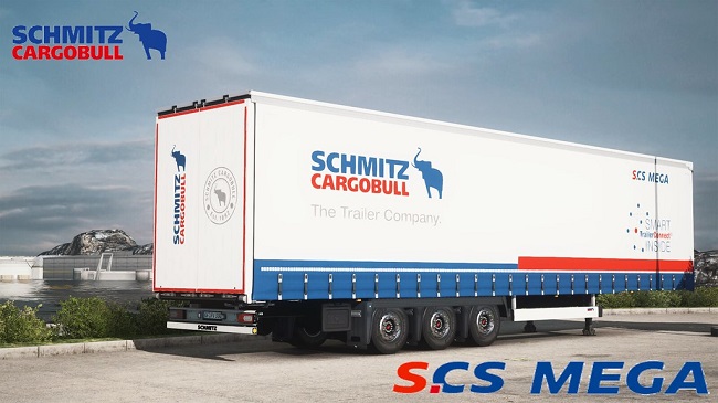 Мод Schmitz Cargobull S.CS Mega v1.0 для ETS 2 (1.39.x)