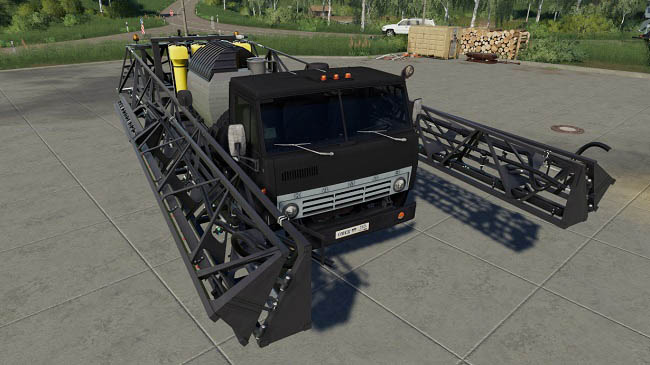 Мод Kaмаз 54101 Sprayer v1.2.1 для Farming Simulator 19 (1.7.x)