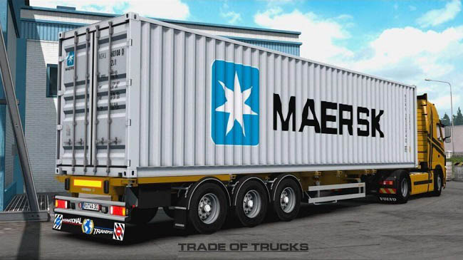 Мод Sommer Container v6.0 для ETS 2 (1.39.x)