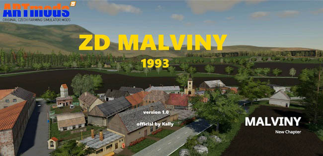 Мод ZD Malviny 1993 v1.0.0.0 для FS19 (1.7.x)