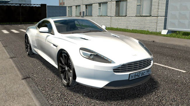 Мод Aston Martin Virage 2012 для City Car Driving (1.5.9.2)