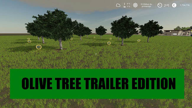 Мод Olive Tree Trailer Edition v1.0.0.0 для FS19 (1.7.x)