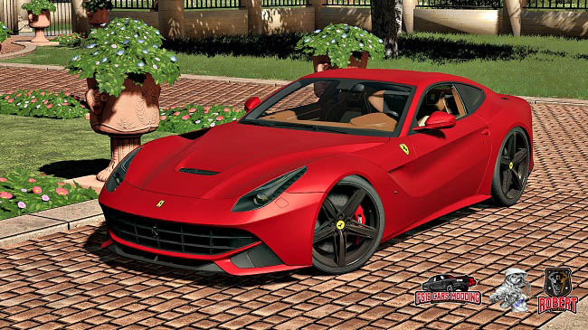 Мод Ferrari F12 Berlinetta 2014 v1.0.0.0 для FS19 (1.7.x)