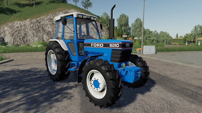 Мод Ford 8210 GEN III Beast Turbo v1.0.0.0 для FS19 (1.7.x)