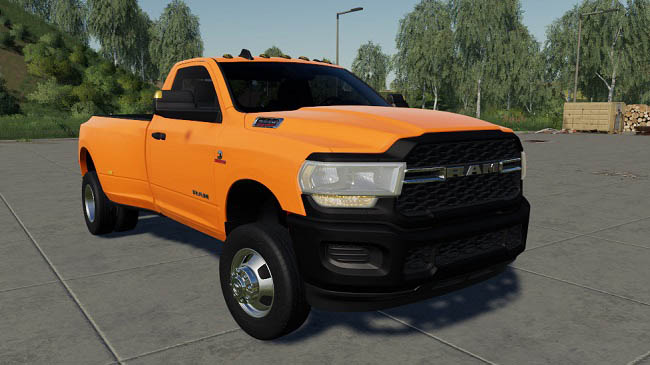 Мод 2019 Dodge Ram 3500 Regular Cab v1.0.0.0 для FS19 (1.7.x)