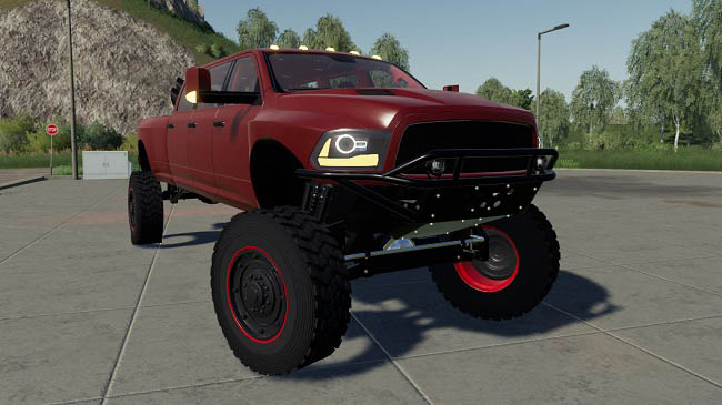 Мод Dodge Mega Ram v1.0.0.0 для FS19 (1.7.x)