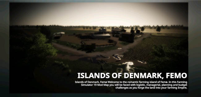 Карта Islands Of Denmark, Femo v1.0.3.5 для FS19 (1.7.x)