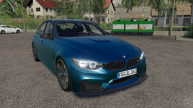 Мод BMW M3 F80 v1.0 для FS19 (1.7.x)