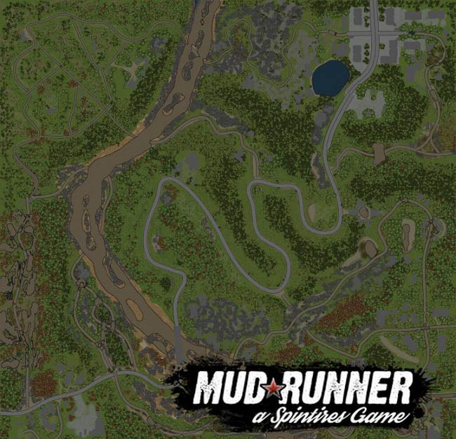 Карта "Ромашкин край" для Spintires: MudRunner