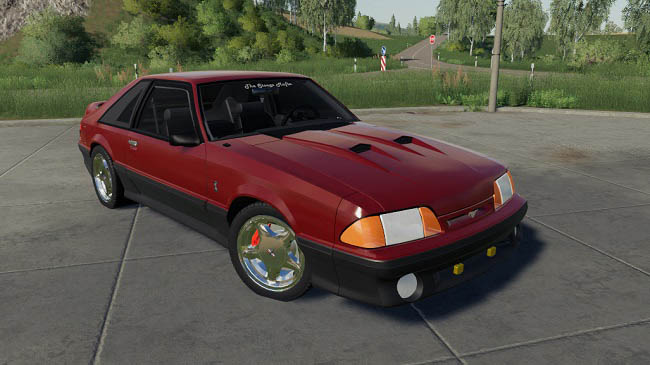 Мод Ford Mustang 1987 v1.0.0.0 для FS19 (1.7.x)