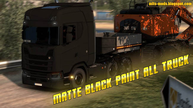 Мод Matte Color Skin For ALL Trucks v0.1 для ETS 2 (1.39.x)