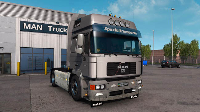 Мод MAN F2000 v1.0 для Euro Truck Simulator 2 (1.39.x)